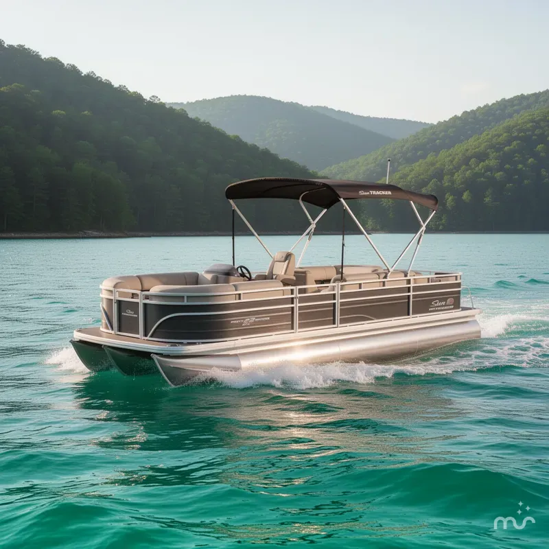 Slide: The Image of Sun Tracker Party Barge 22 RF XP3 2025 - 4