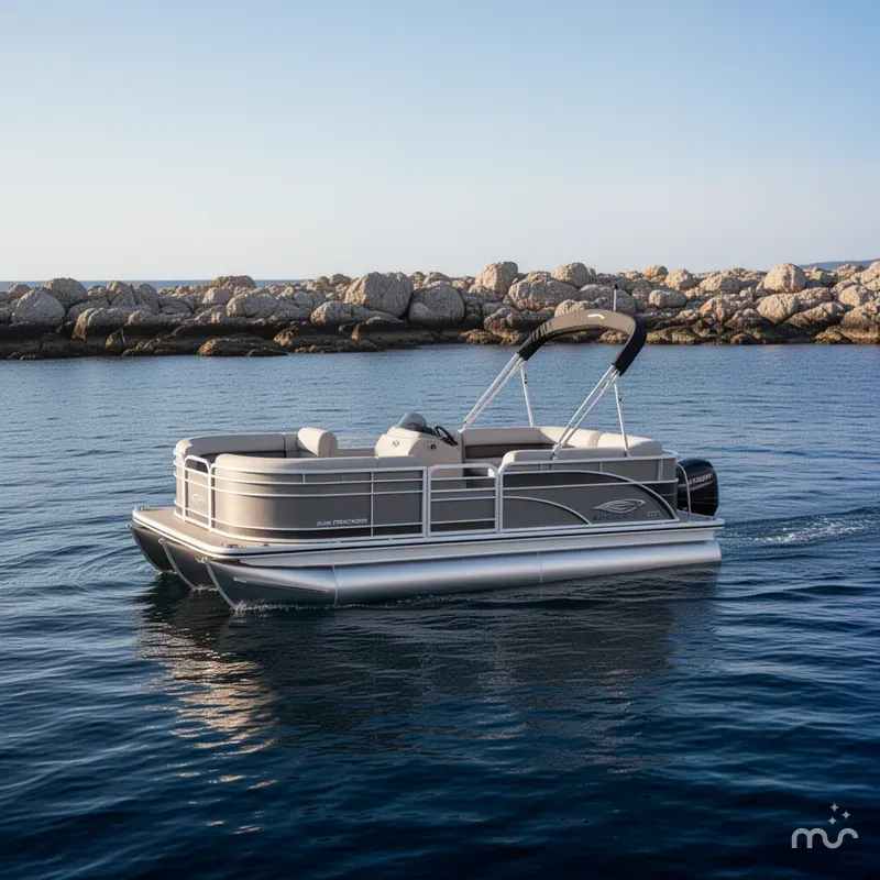 The Image of Sun Tracker Party Barge 16 DLX 2026 - 0