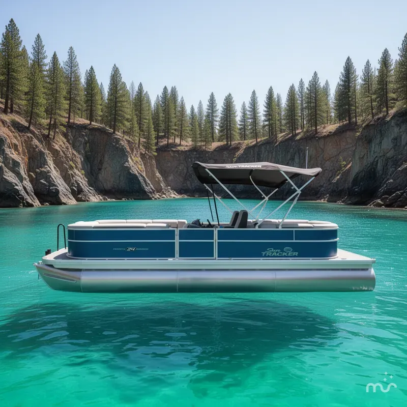 Slide: The Image of Sun Tracker Party Barge 24 XP3 2026 - 2