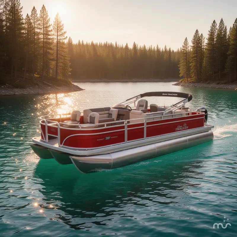 Slide: The Image of Sun Tracker Fishin' Barge 22 XP3 2026 - 4