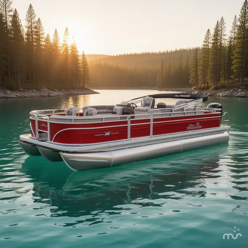 The Image of Sun Tracker Fishin' Barge 22 DLX 2026 - 0