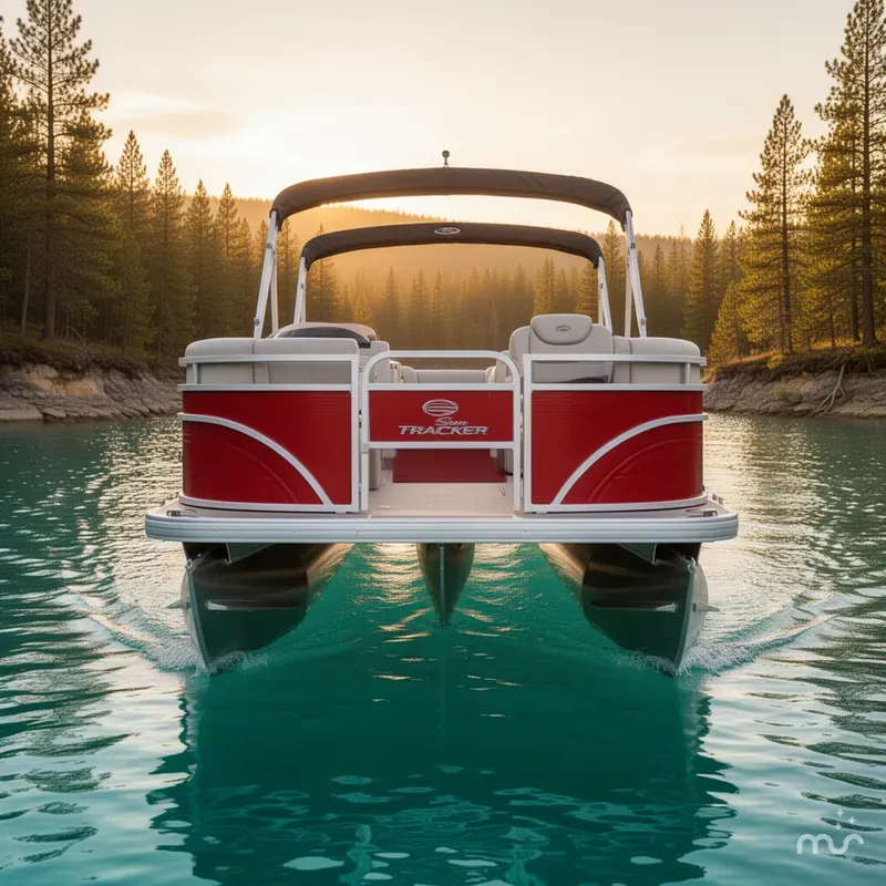 Slide: The Image of Sun Tracker Fishin' Barge 22 DLX 2026 - 1