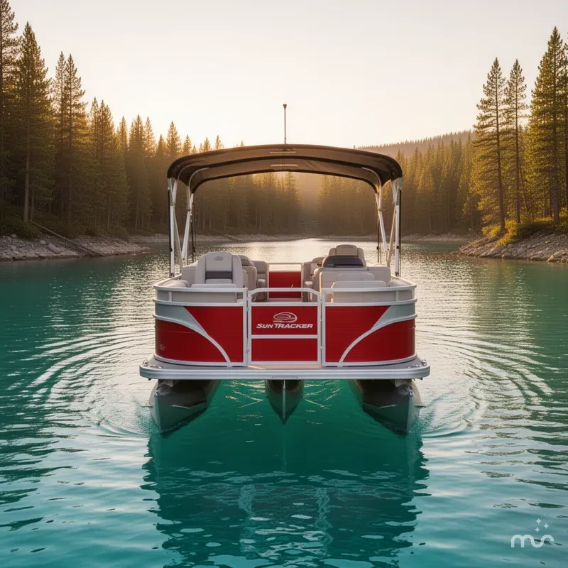 Slide: The Image of Sun Tracker Fishin' Barge 22 DLX 2026 - 3