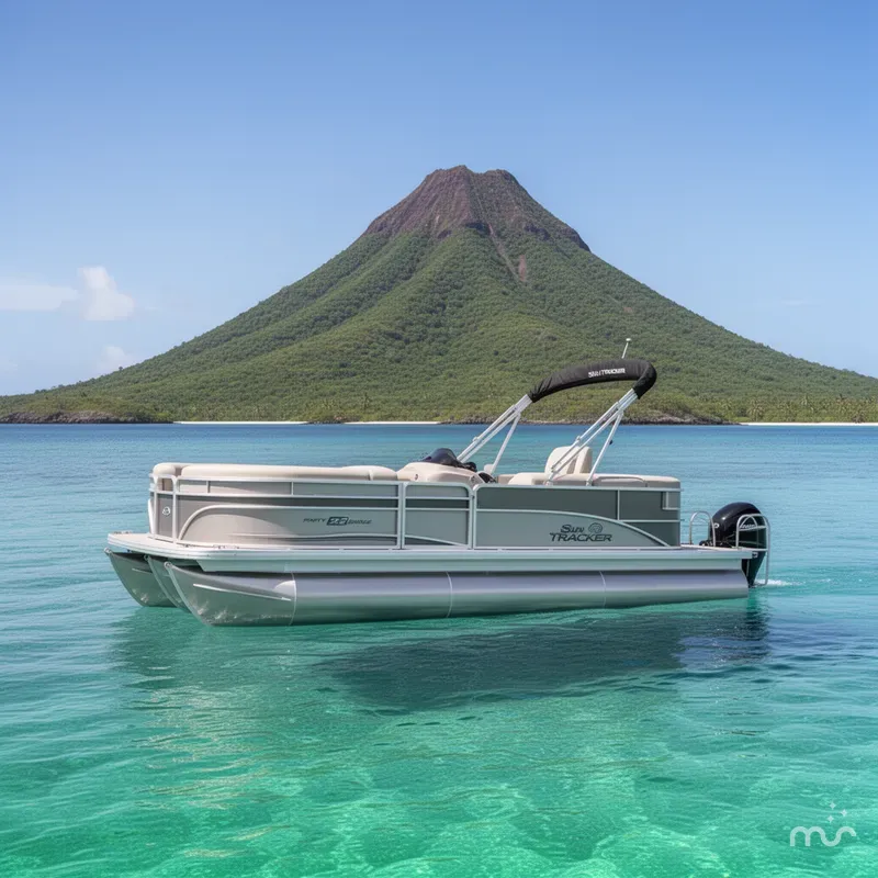 Slide: The Image of Sun Tracker Party Barge 22 XP3 2026 - 2