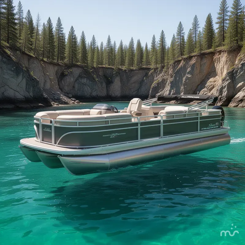 The Image of Sun Tracker Party Barge 22 RF XP3 2025 - 0