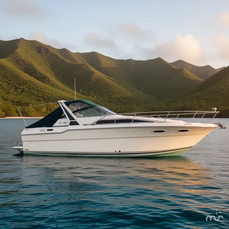 Slide: The Image of Sea Ray 300 Sundancer 1987 - 2
