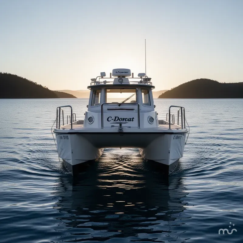 Slide: The Image of C-Dory 25' Tomcat Catamaran 2007 - 3