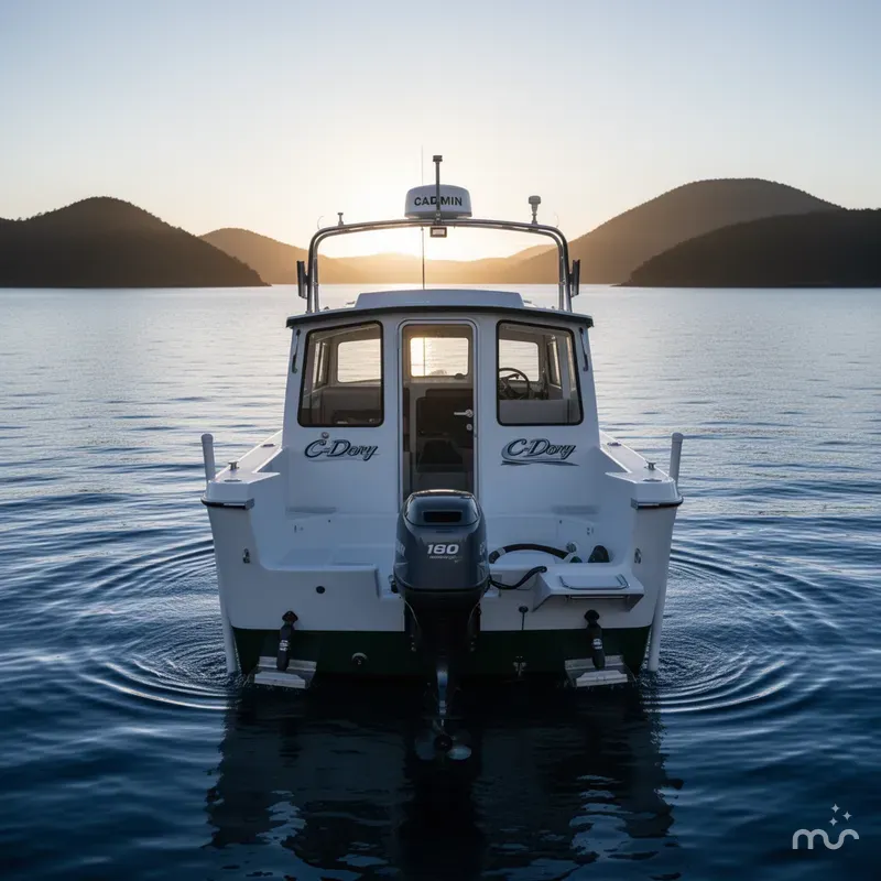 Slide: The Image of C-Dory 25' Cruiser 2025 - 2