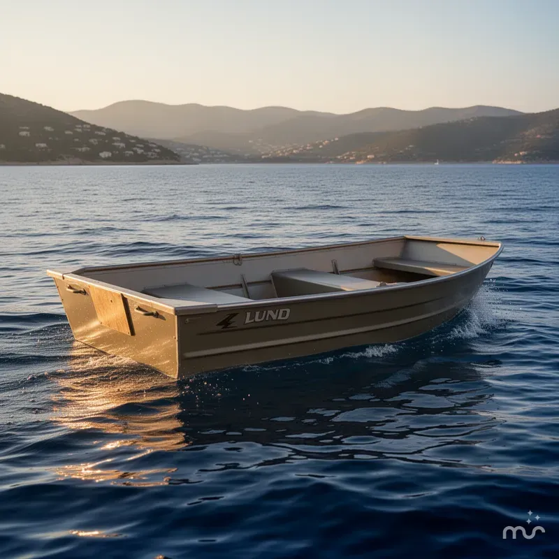 Slide: The Image of Lund 1040 Jon Boat Tiller 2025 - 2