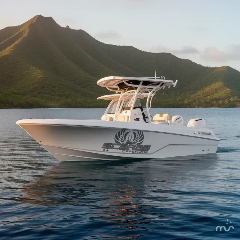 Slide: The Image of Wellcraft 222 Scarab Offshore 2023 - 2