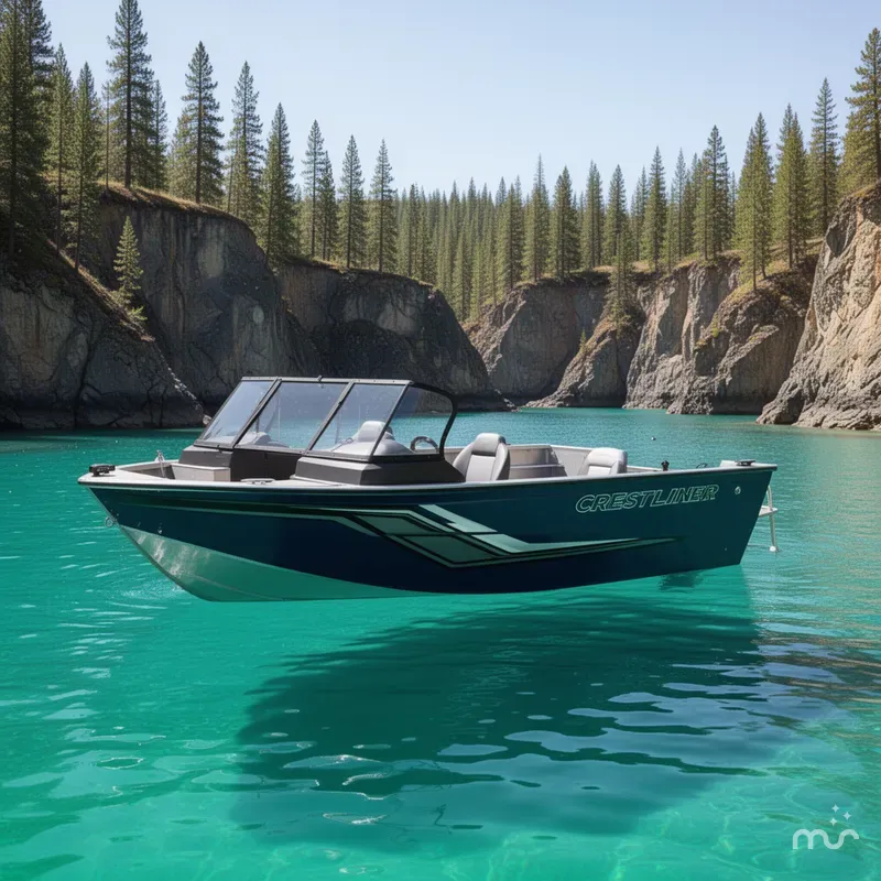 Slide: The Image of Crestliner 1950 Fish Hawk 2025 - 2