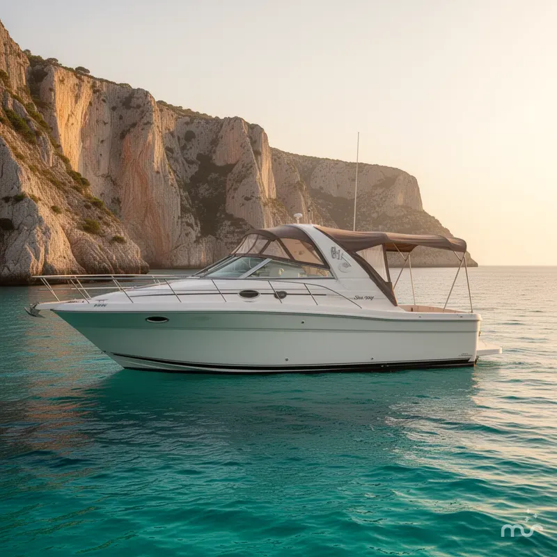 Slide: The Image of Sea Ray 330 Express Cruiser 1997 - 2