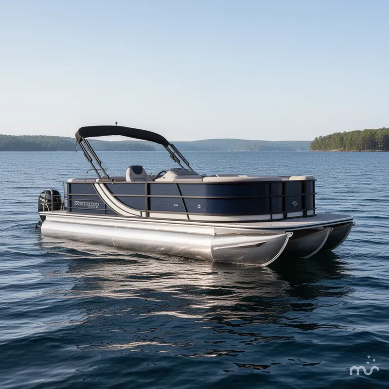 Slide: The Image of South Bay LE 224 RS 2.75 JAWS EDITION TRITOON 2026 - 0
