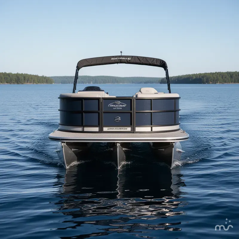 Slide: The Image of South Bay LE 224 RS 2.75 JAWS EDITION TRITOON 2026 - 2