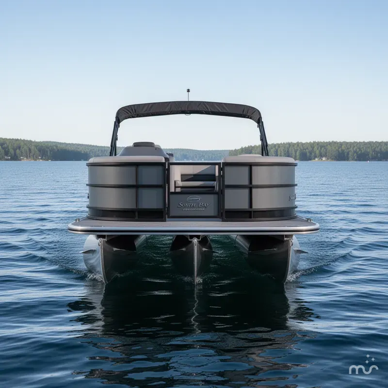 Slide: The Image of South Bay LE 224 RS 2.75 JAWS EDITION TRITOON 2026 - 2