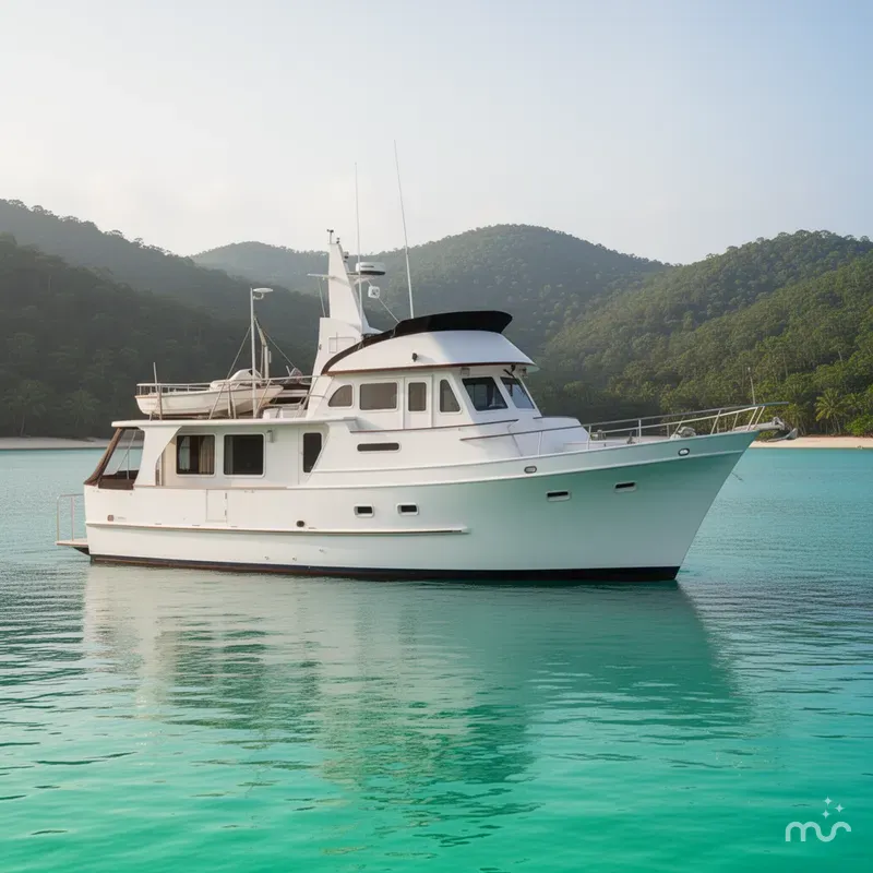 The Image of DeFever 49 Raised Pilothouse 1983 - 0