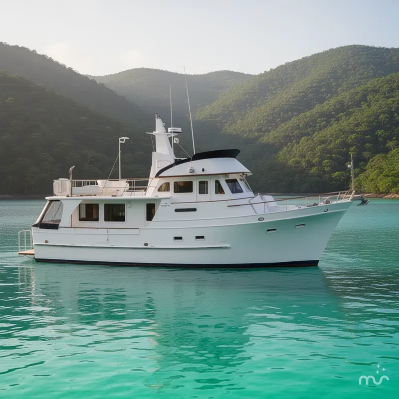 Slide: The Image of DeFever 49 Raised Pilothouse 1983 - 2
