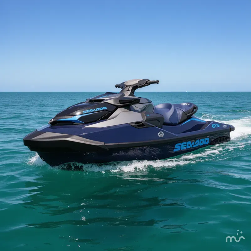 Slide: The Image of Sea-Doo GTX 230 Tech, Audio, iDF, iBR 2026 - 1