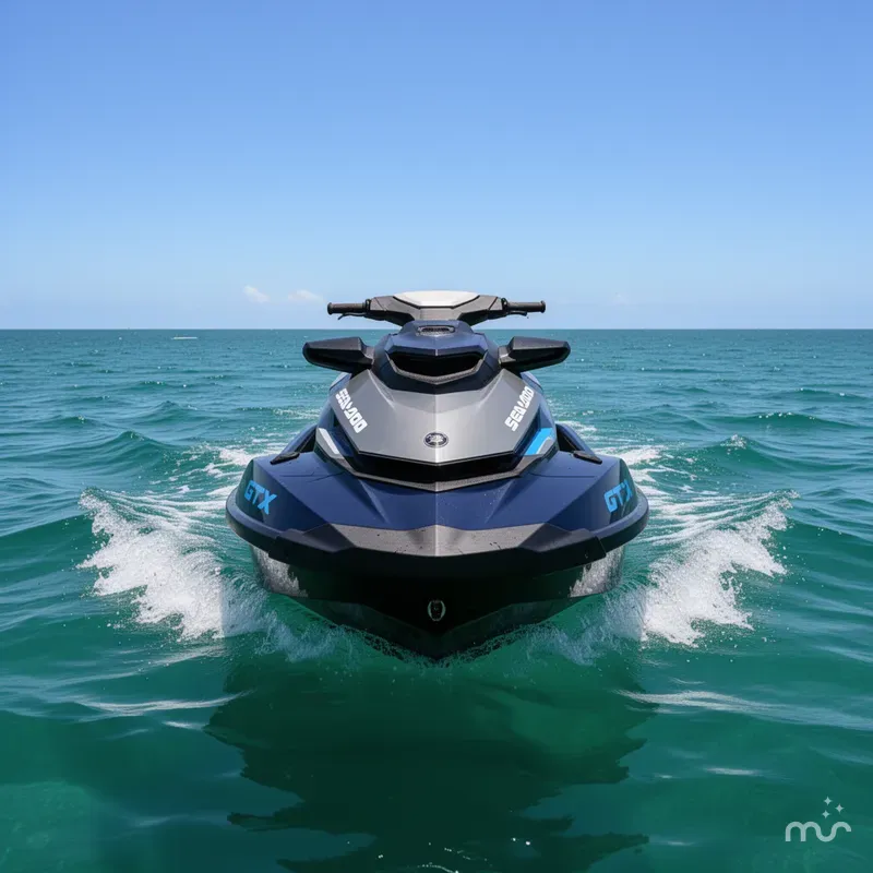 Slide: The Image of Sea-Doo GTX 230 Tech, Audio, iDF, iBR 2026 - 2
