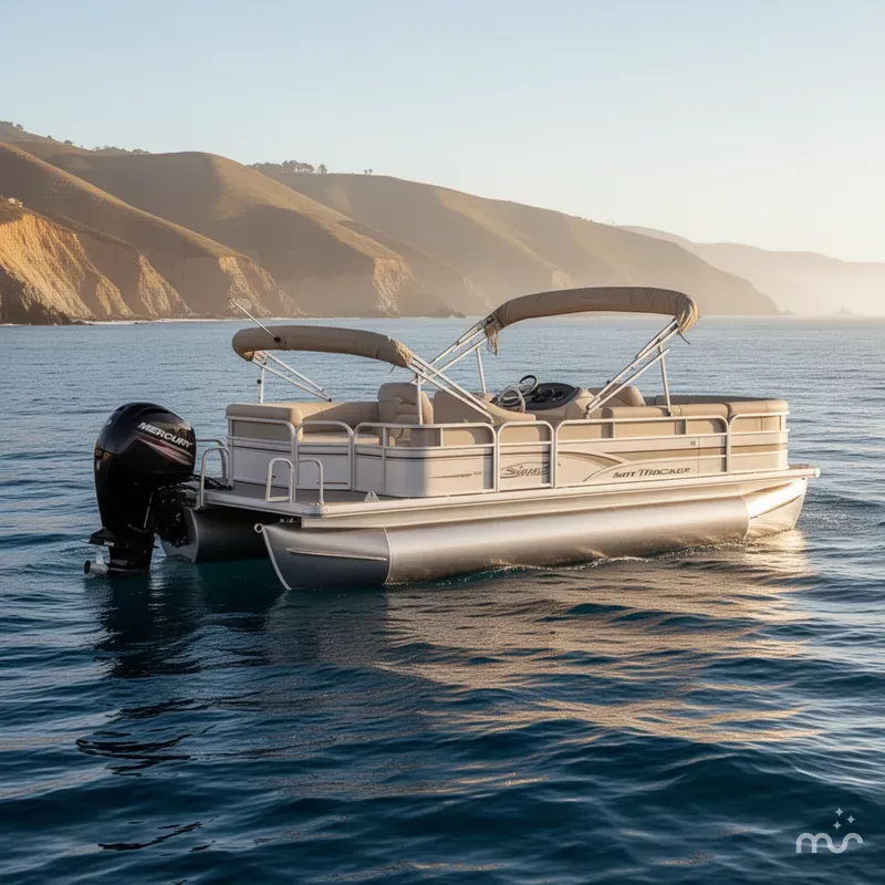 Slide: The Image of Sun Tracker Party Barge 22 XP3 2015 - 0