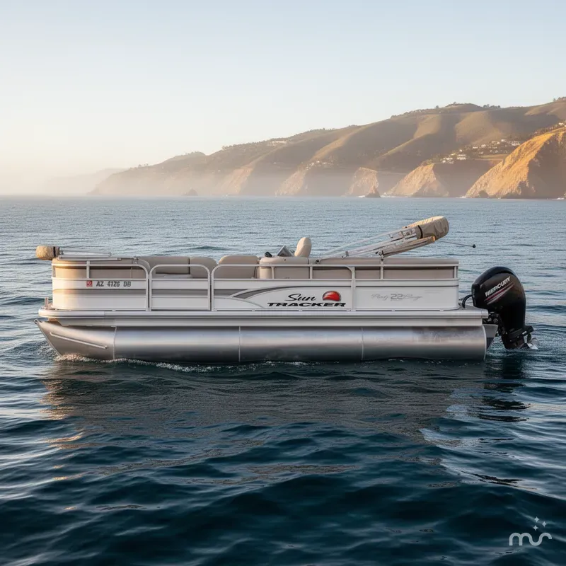 Slide: The Image of Sun Tracker Party Barge 22 XP3 2015 - 1