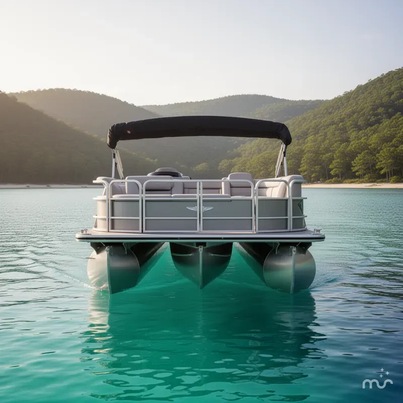 Slide: The Image of Bentley Pontoons Legacy 220 Swingback 2026 - 3
