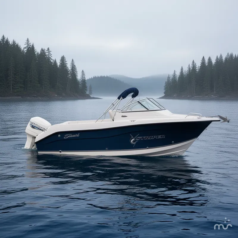 The Image of Seaswirl Striper 2101 Dual Console O/B 2006 - 0