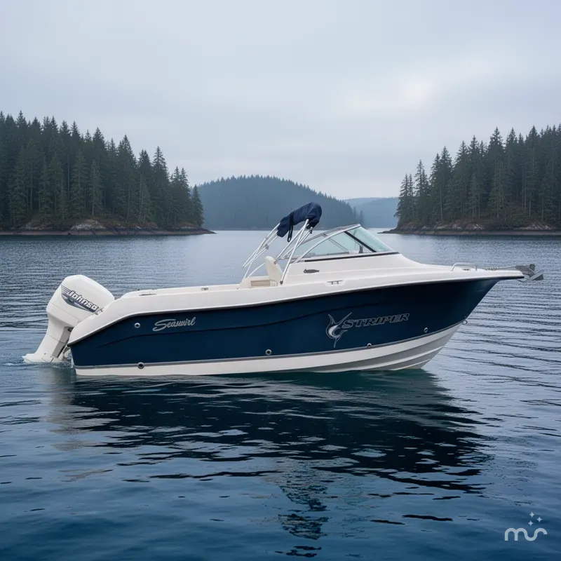 Slide: The Image of Seaswirl Striper 2101 Dual Console O/B 2006 - 2