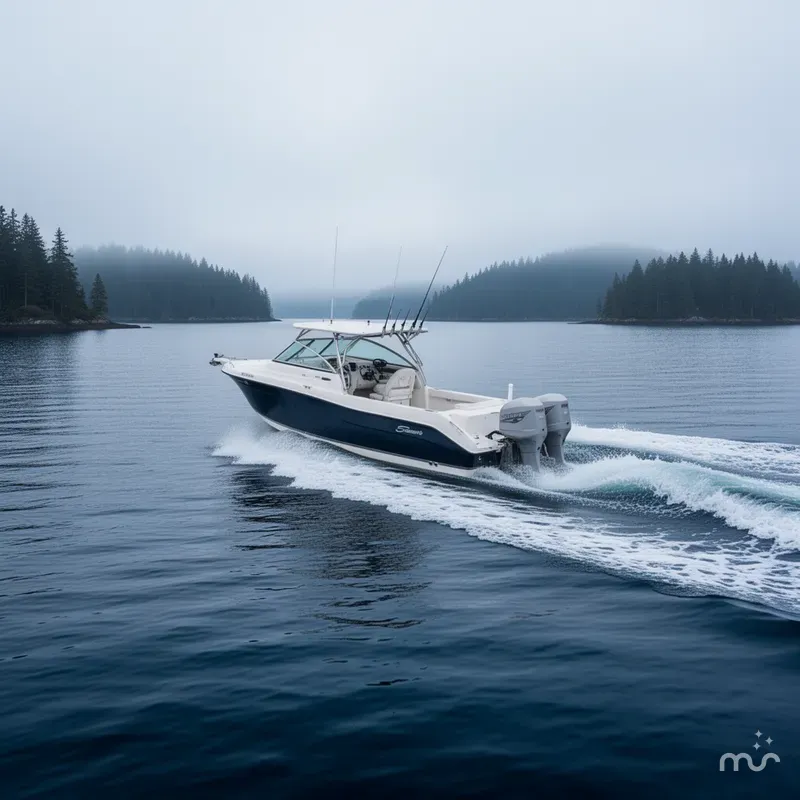 Slide: The Image of Seaswirl Striper 2101 Dual Console O/B 2006 - 4