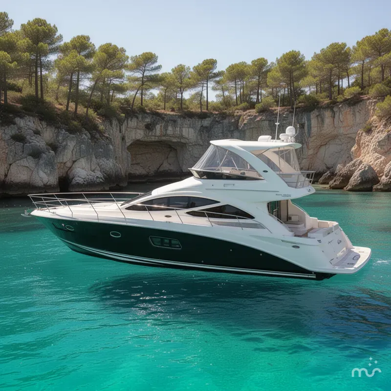 The Image of Sea Ray 450 Sedan Bridge 2012 - 0