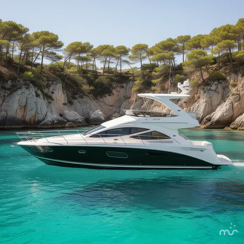 Slide: The Image of Sea Ray 450 Sedan Bridge 2012 - 2