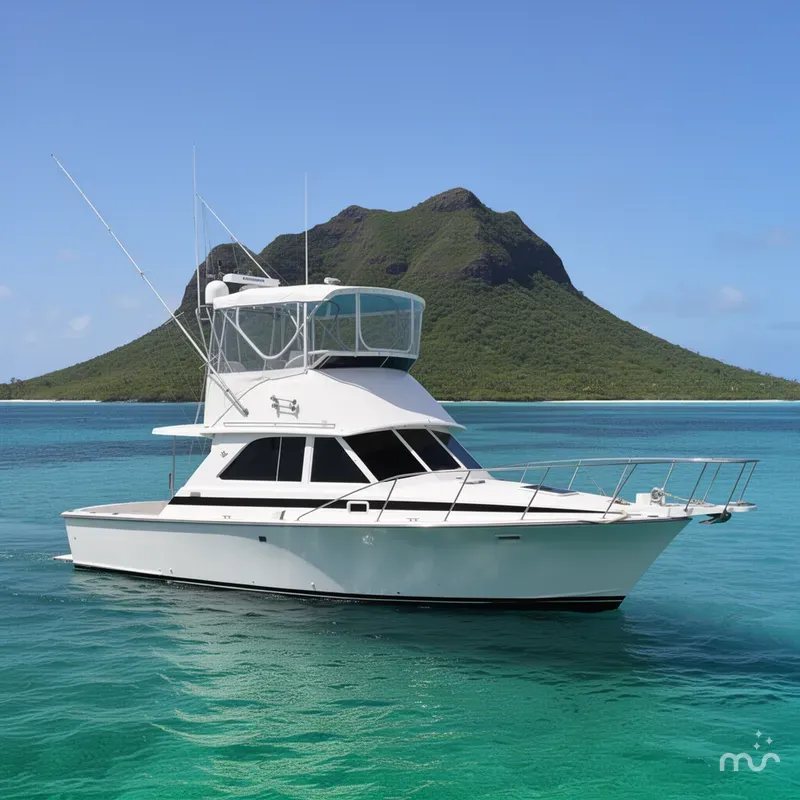 The Image of Bertram 35 Flybridge Sportfish 1982 - 0