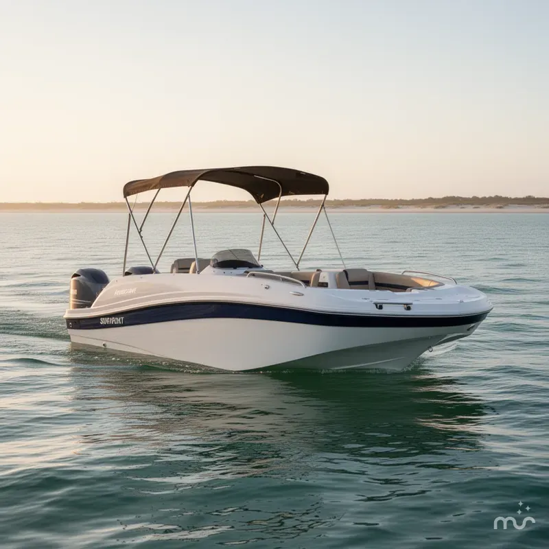 Slide: The Image of Hurricane SunDeck Sport 192 RL OB 2021 - 0