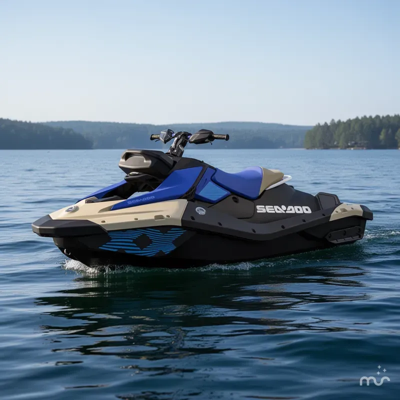 Slide: The Image of Sea-Doo Spark Trixx for 1 iBR and audio in option 2025 - 1