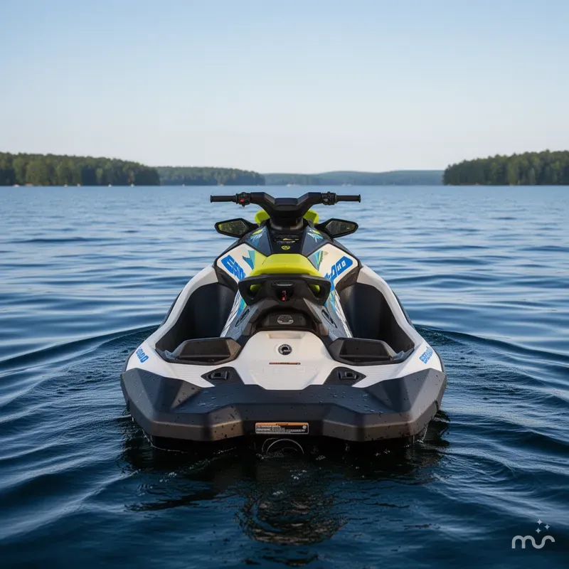 Slide: The Image of Sea-Doo Spark Trixx for 1 iBR and audio in option 2025 - 2