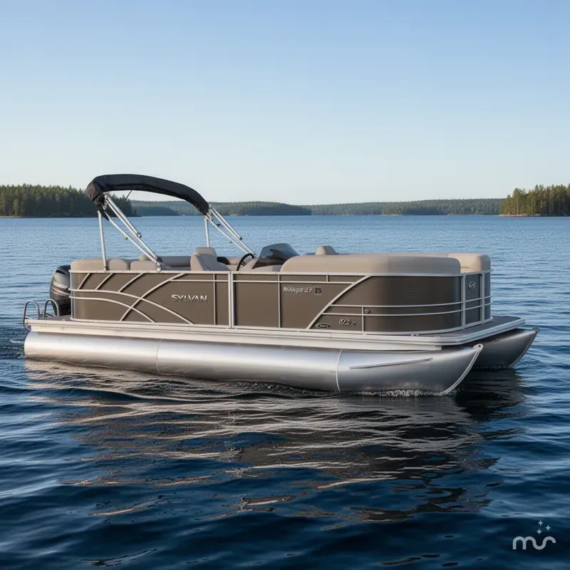 Slide: The Image of Sylvan Mirage 822 LZ Pontoon 2020 - 0