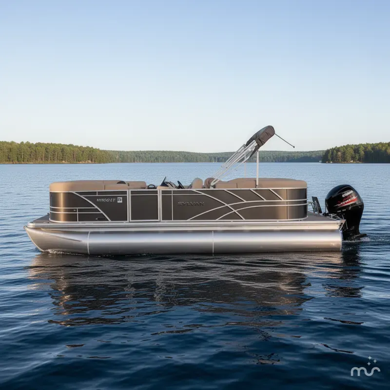 Slide: The Image of Sylvan Mirage 822 LZ Pontoon 2020 - 1