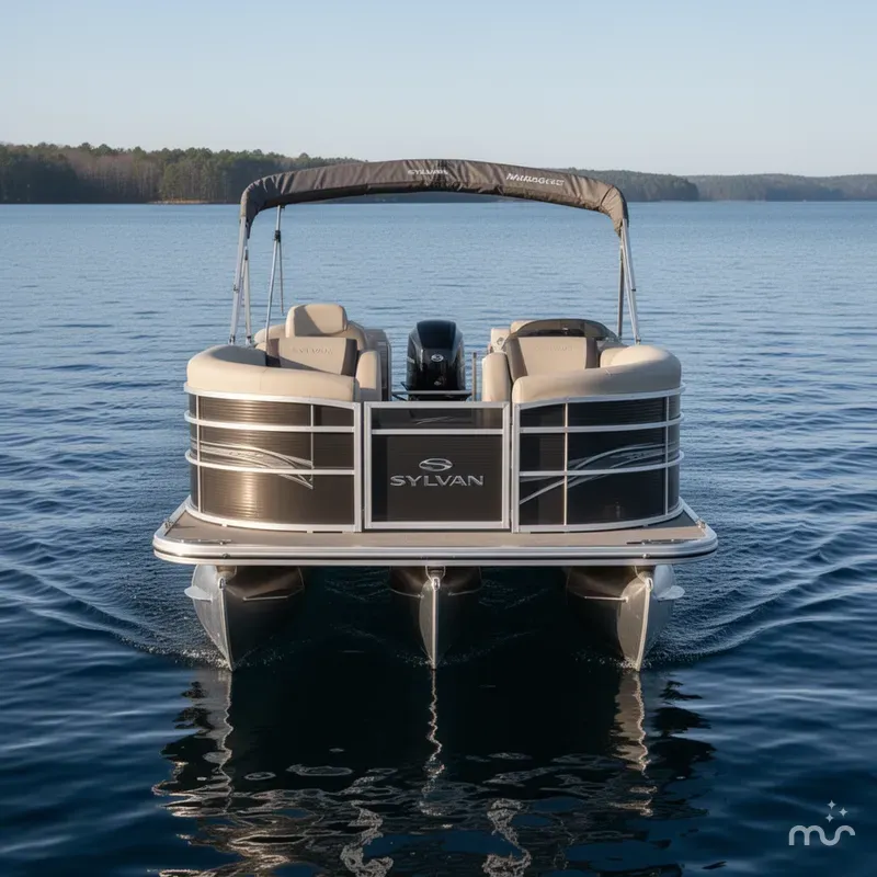 Slide: The Image of Sylvan Mirage 822 LZ Pontoon 2020 - 2