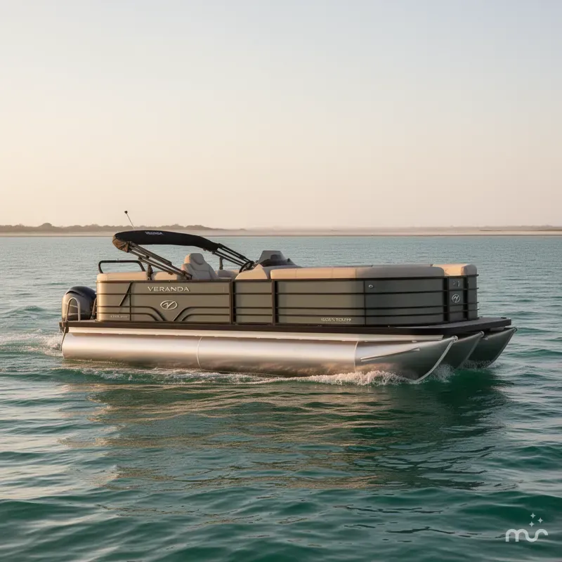 Slide: The Image of Veranda Vista View Series X22RC-TRITOON-150HP 2026 - 0