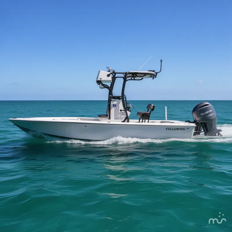Slide: The Image of Yellowfin 24 Bay CE 2019 - 2