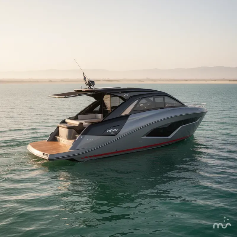 Slide: The Image of NX Boats NX44 Design By Pininfarina 2025 - 0