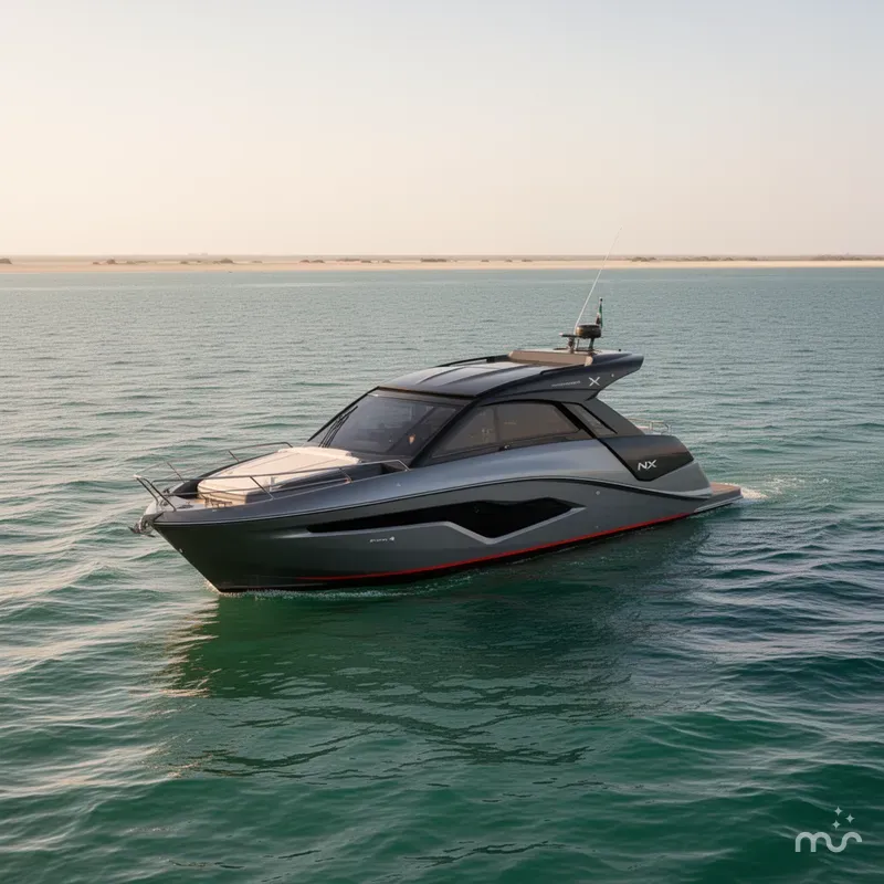 Slide: The Image of NX Boats NX44 Design By Pininfarina 2025 - 1
