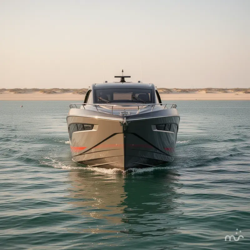 Slide: The Image of NX Boats NX44 Design By Pininfarina 2025 - 2