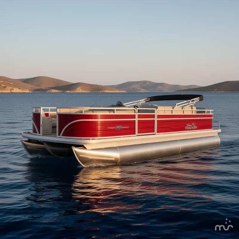 The Image of Sun Tracker Fishin' Barge 22 DLX 2026 - 0