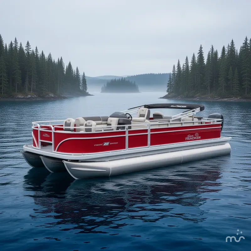 The Image of Sun Tracker Fishin' Barge 22 DLX 2026 - 0