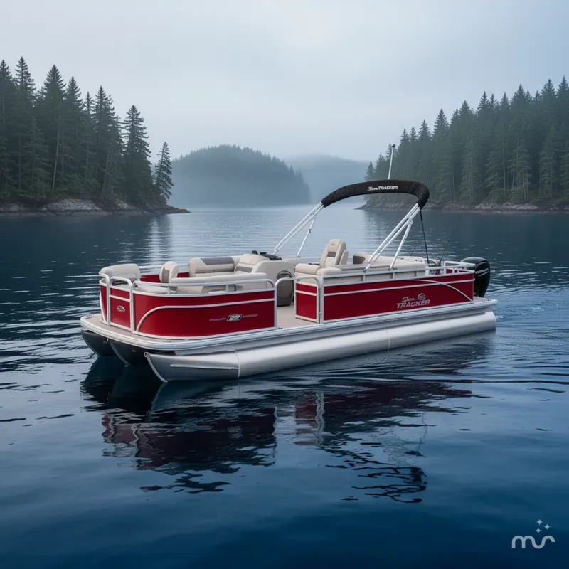 Slide: The Image of Sun Tracker Fishin' Barge 22 DLX 2026 - 4