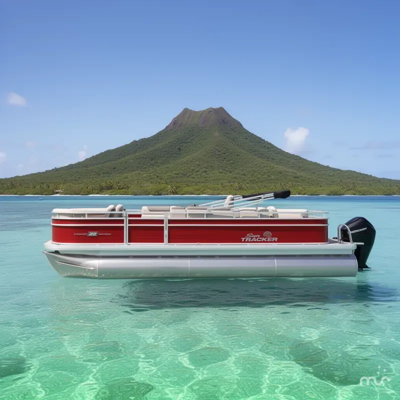 Slide: The Image of Sun Tracker Fishin' Barge 22 XP3 2026 - 2