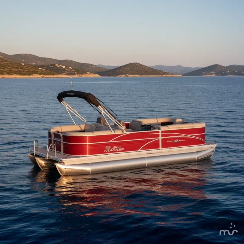 The Image of Sun Tracker Party Barge 22 DLX 2026 - 0