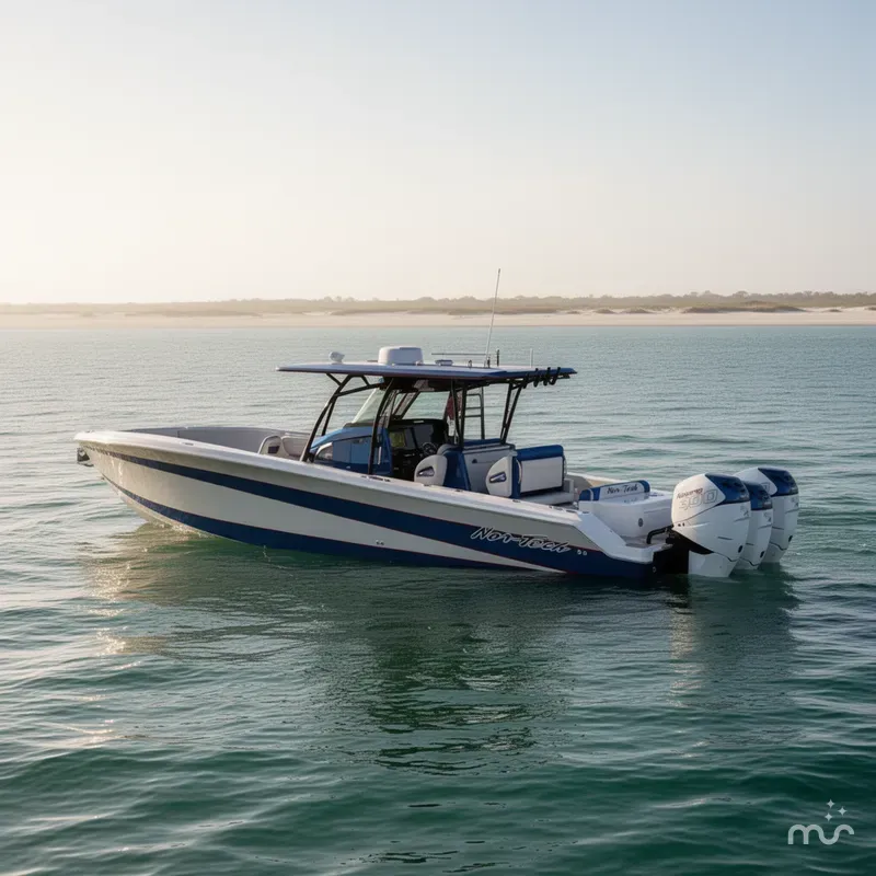 Slide: The Image of Nor-Tech 390 Sport Center Console 2023 - 3