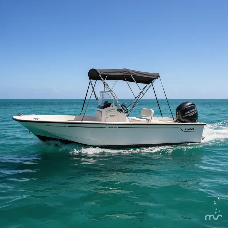 Slide: The Image of Boston Whaler 170 Montauk 2023 - 2